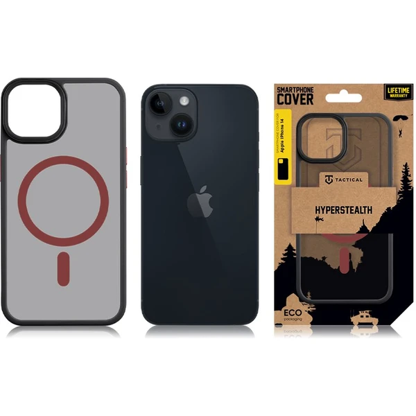 Tactical MagForce Hyperstealth 2.0 kryt iPhone 14 Black/Red - Pouzdra - Obrázek 2A55000P01
