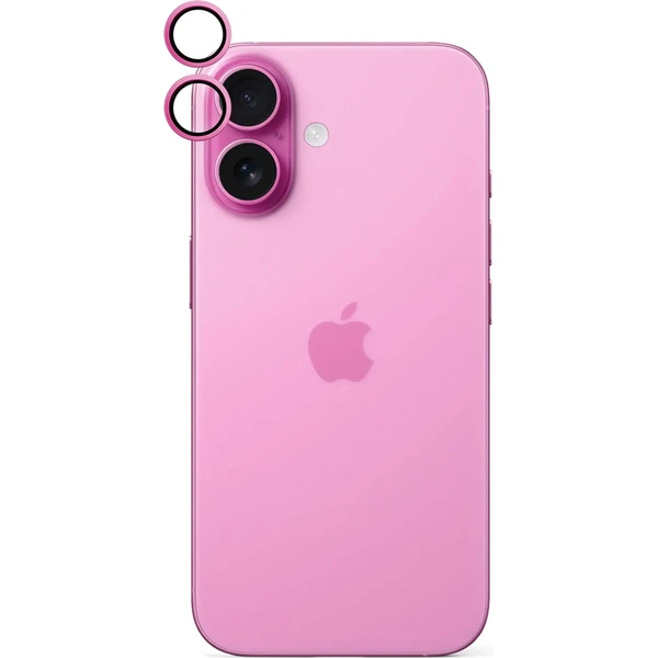 iWant ochrana čoček na kameru Apple iPhone 16/16 Plus růžová - Ochranné folie a skla - Obrázek 2AC9000K01