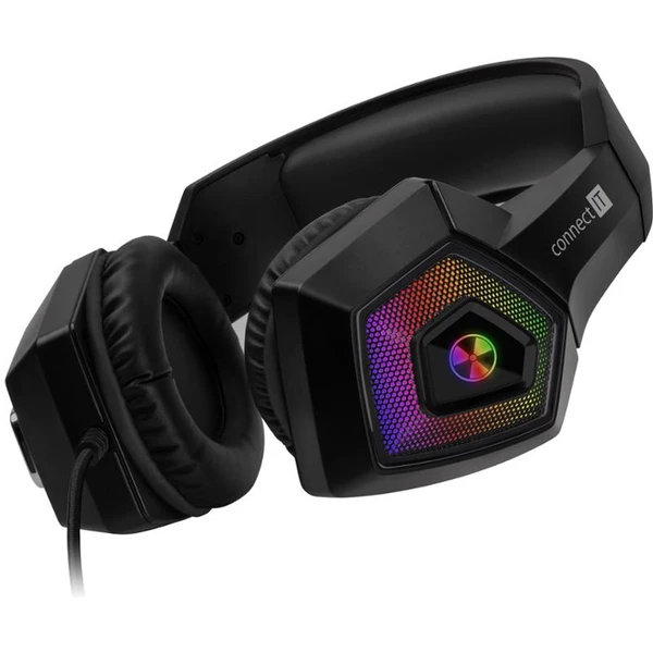 CONNECT IT BATTLE RGB Ed. 3 herní sluchátka černá - Sluchátka - Obrázek 2ANFF00101