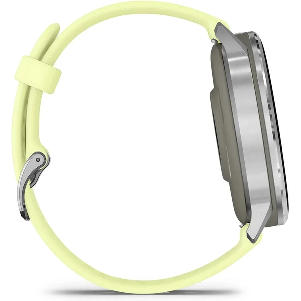 Garmin Venu 4 (45 mm) Stříbrné / Citron silikonový řemínek - Chytré hodinky - Obrázek 2ATI000K01