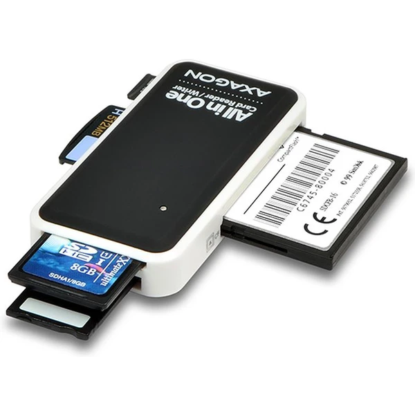 AXAGON CREX1 USB 2.0 externí MINI čtečka 5slot ALLINONE - Čtečky paměťových karet - Obrázek 2AZHF00101