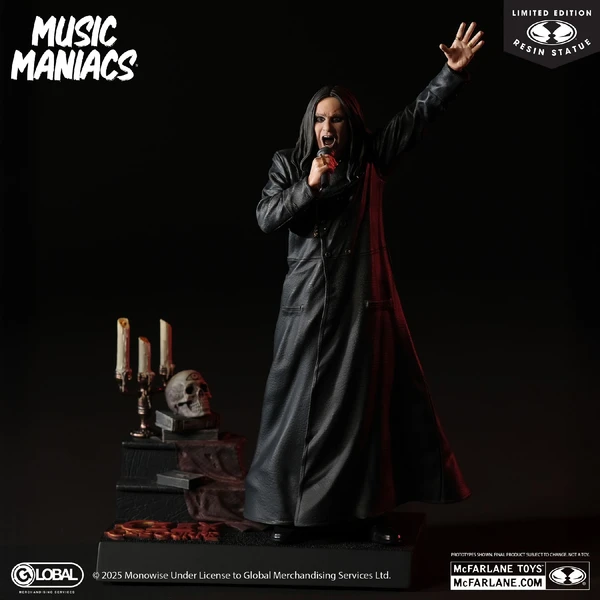 Soška McFarlane Toy 1/10 Music Maniacs - Ozzy Osbourne 21 cm - Sochy a sošky - Obrázek 2BHE000K01