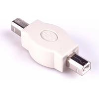 PremiumCord USB-B/USB-B redukce šedá - Kabely a redukce