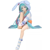 Figurka Furyu Hatsune Miku Noodle Stopper - Hatsune Miku Rabbit Ear Hood Pajama Blue Color Ver. 14 c - Figurky