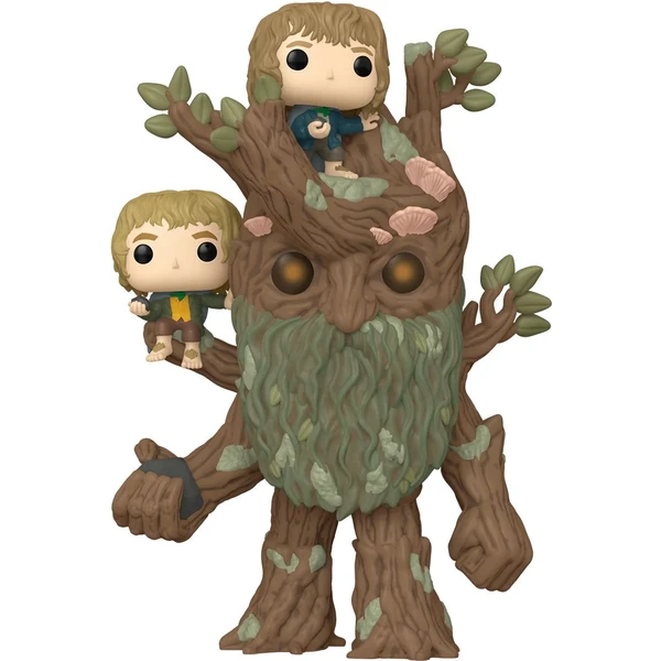 Funko POP! #1579 Movies: The Lord of the Rings - Treebeard w/Mary & Pip (Super Sized) 15 cm - Funko POP! - Obrázek 2BNB000P01