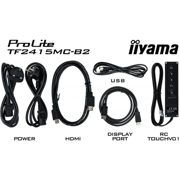iiyama ProLite TF2415MC-B2 dotykový monitor 24" - Monitory - Obrázek 2BZEF00101
