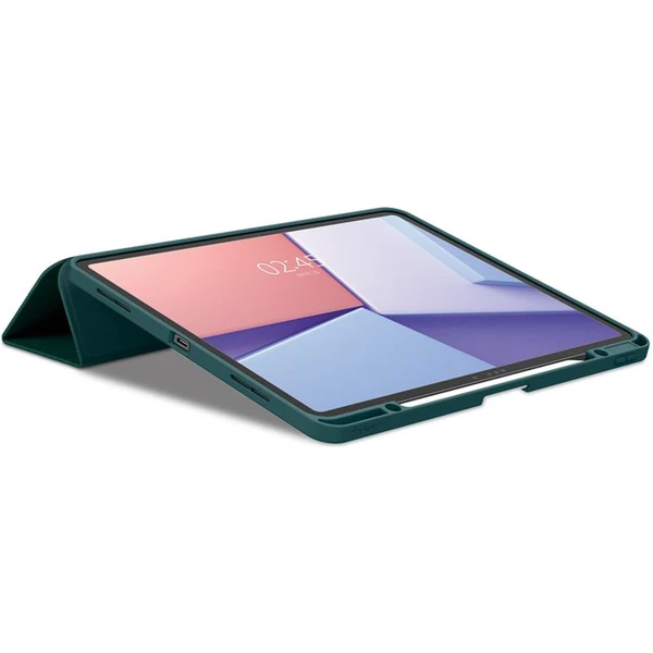 Spigen Urban Fit pouzdro iPad Air 13" (2024-2026) půlnočně zelené - Pouzdra - Obrázek 2CE5000O01