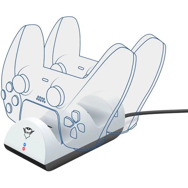 Trust GTX 254 Duo Charging Dock dokovací stanice pro PS5 - Dokovací stanice - Obrázek 2CG4700301