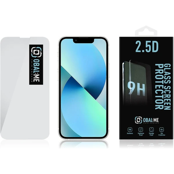 Obal:Me 2.5D tvrzené sklo Apple iPhone 13 mini čiré - Ochranné folie a skla - Obrázek 2CK6000701