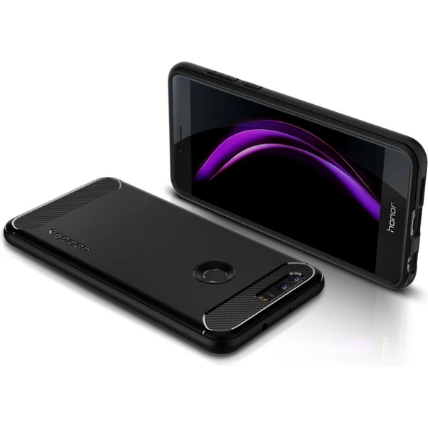 Spigen Rugged Armor pouzdro Honor 8 černé - Pouzdra - Obrázek 2CTH000101