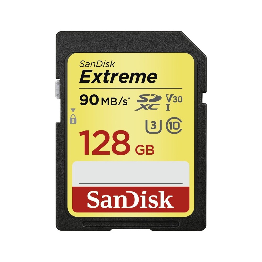 SanDisk Extreme SDXC 128GB A1 Class 10 UHS-I U3 V30