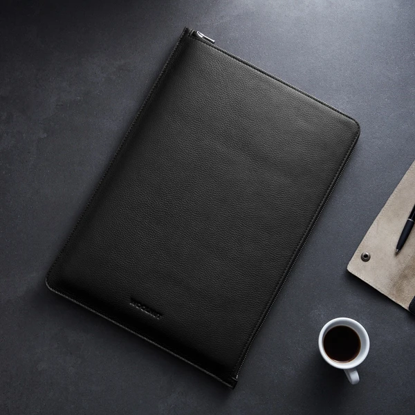 Woolnut Leather Folio kožené pouzdro MacBook Pro 16" černé - Pouzdra - Obrázek 2DG7000601