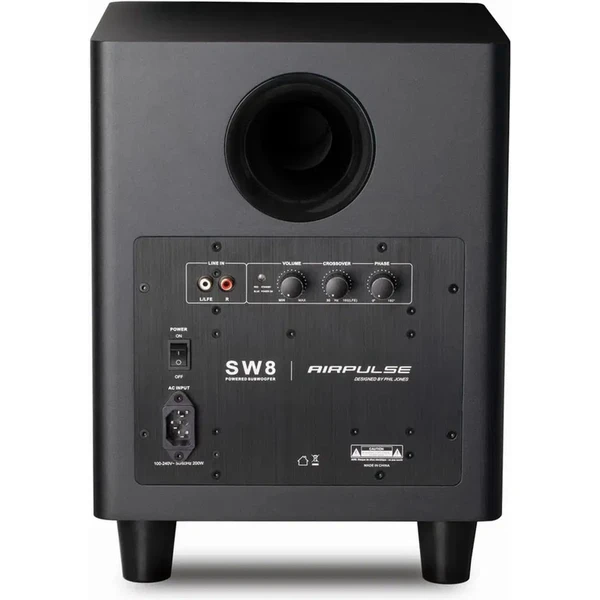 Edifier Airpulse SW8 Subwoofer černý - Reproduktory - Obrázek 2DLF000K01