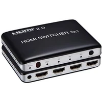 PremiumCord 4K@60hz HDMI switch 3:1 plastový s dálkovým ovladačem - Ostatní