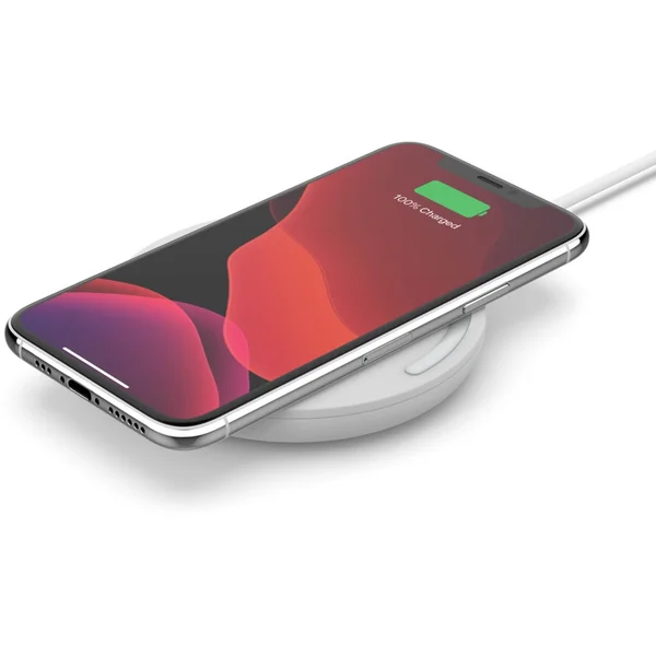 Belkin BOOST CHARGE 10W bezdrátová nabíječka (bez adaptéru) bílá - Nabíječky - Obrázek 2DWF300301