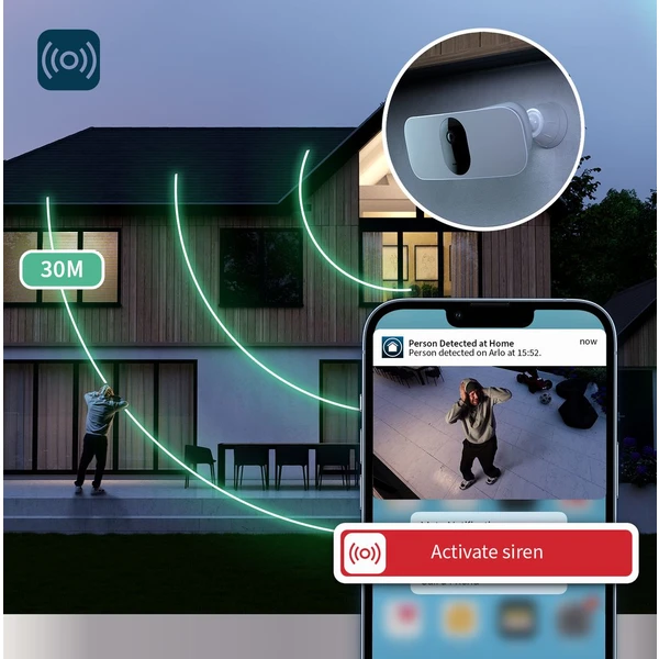 Arlo Pro 3 Floodlight Cam bílá - IP kamery - Obrázek 2EC0000L01