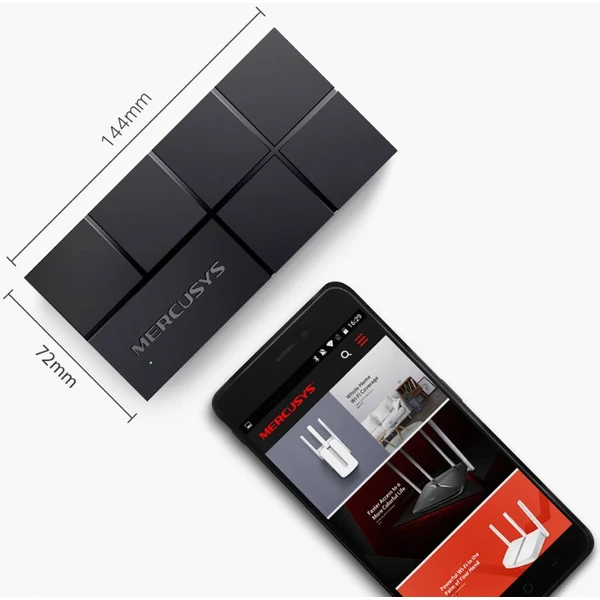 Mercusys MS108G switch - Switche - Obrázek 2ER7300401