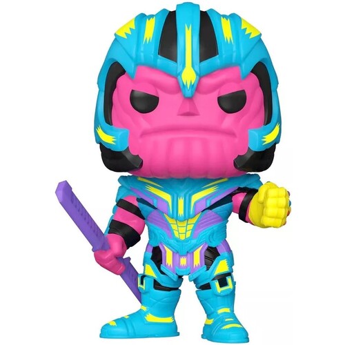 Funko POP & TEE: Marvel- Thanos (BKLT) - XL