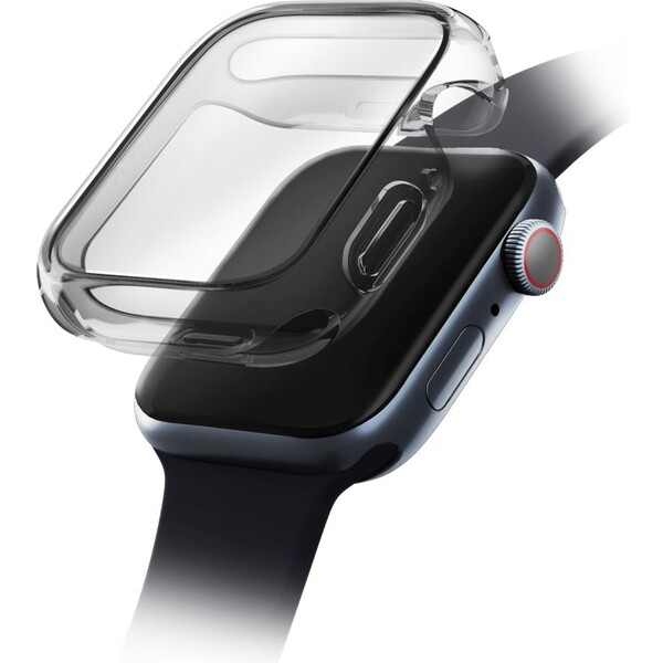 UNIQ Garde Hybrid TPU+PC pouzdro Apple Watch (41mm) kouřové
