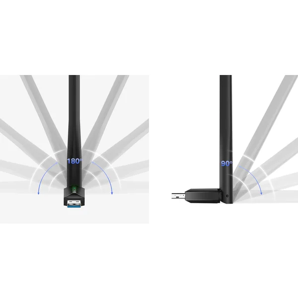 TP-Link Archer T3U Plus WiFi USB adaptér - Síťové karty - Obrázek 2FNFF00101
