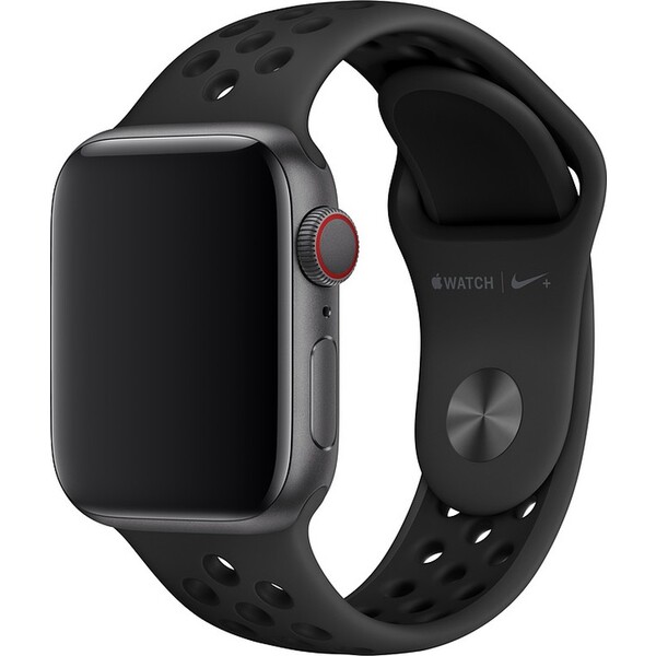 Apple Watch Nike sportovní řemínek 41/40/38mm antracitový/černý