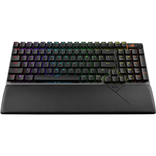 ASUS ROG Strix Scope II 96 bezdrátová herní klávesnice (US) (RX SNOW) černá - Klávesnice - Obrázek 2G77000701