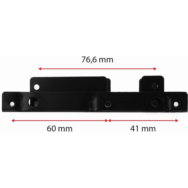 AXAGON RHD225 kovový rámeček pro 2x 2.5' HDD/SSD do 3.5' pozice montáž ventilátoru - Rámečky na disky - Obrázek 2G7HF00101