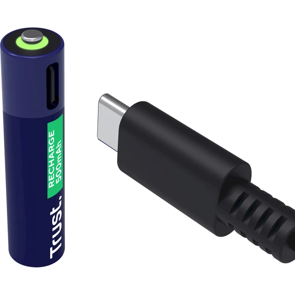 Trust USB-C dobíjecí baterie AAA - 4ks - Baterie - Obrázek 2GAL000K01