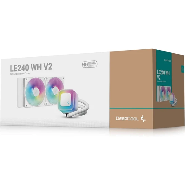 DEEPCOOL LE240 V2 bílý - Chladiče - Obrázek 2GUF000K01