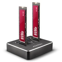 AXAGON Dokovací stanice pro 2x M.2 SATA - USB-C 3.2 Gen 2 - Dokovací stanice