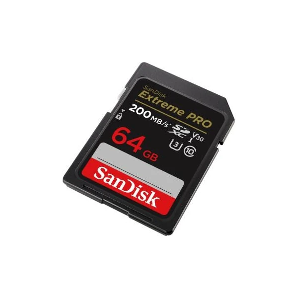 SanDisk Extreme PRO SDXC 64GB - Paměťové karty - Obrázek 2H9VF00101