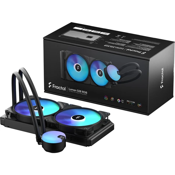 Fractal Design Lumen S28 v2 RGB vodní chlazení - Chladiče - Obrázek 2HH8G00101