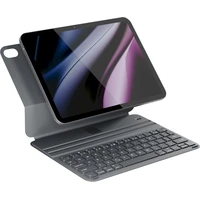 Epico UltraBoard ploché pouzdro s klávesnicí pro Apple iPad 10,9" (2022)/11" (A16) CZ šedé - Pouzdra s klávesnicí
