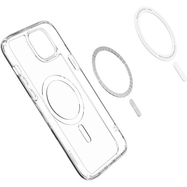 Spigen Ultra Hybrid MagFit kryt iPhone 15 bílý - Pouzdra - Obrázek 2HS8000601