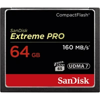 SanDisk Extreme Pro CompactFlash 64GB 160MB/s - Paměťové karty