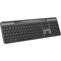 Logitech K980 Signature Slim Solar+ bezdrátová klávesnice černá US - Klávesnice