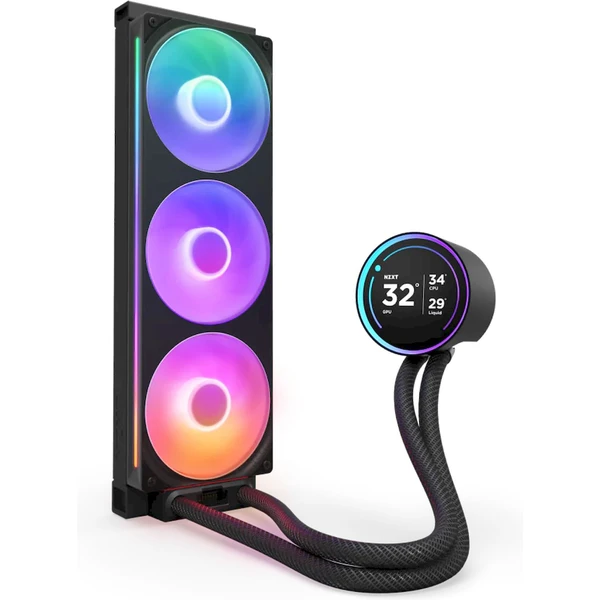 NZXT Kraken Elite 360 RGB černý - Chladiče - Obrázek 2IYF000K01