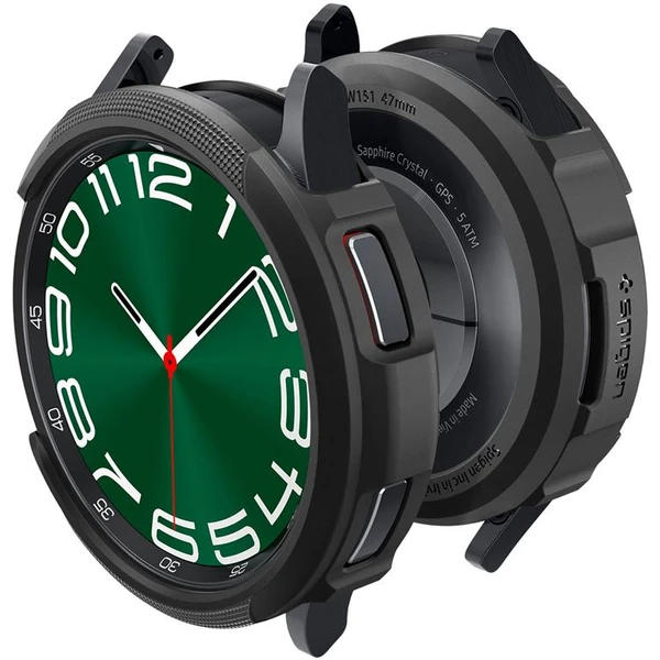 Spigen Liquid Air pouzdro Samsung Galaxy Watch6 Classic 47mm matně černé - Pouzdra - Obrázek 2JV3000N01