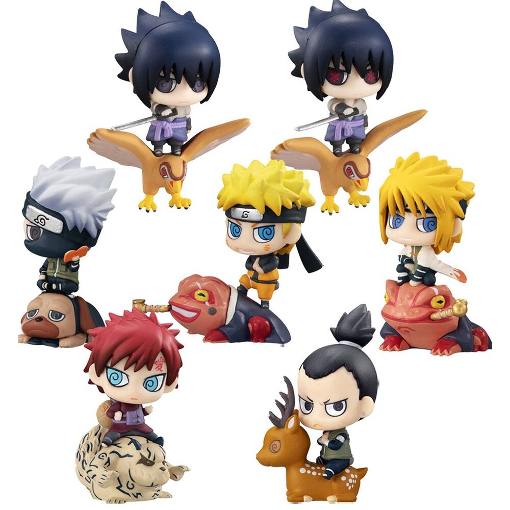 Figurky Naruto Shippuden - Assortment New Color! Kuchiyose (8 kusů)