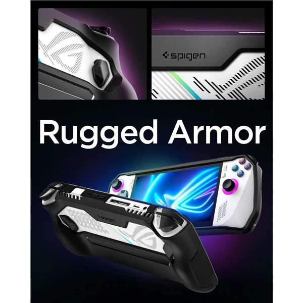 Spigen Rugged Armor ochranný kryt pro Asus ROG Ally (2023) černý - Pouzdra - Obrázek 2KV4000L01