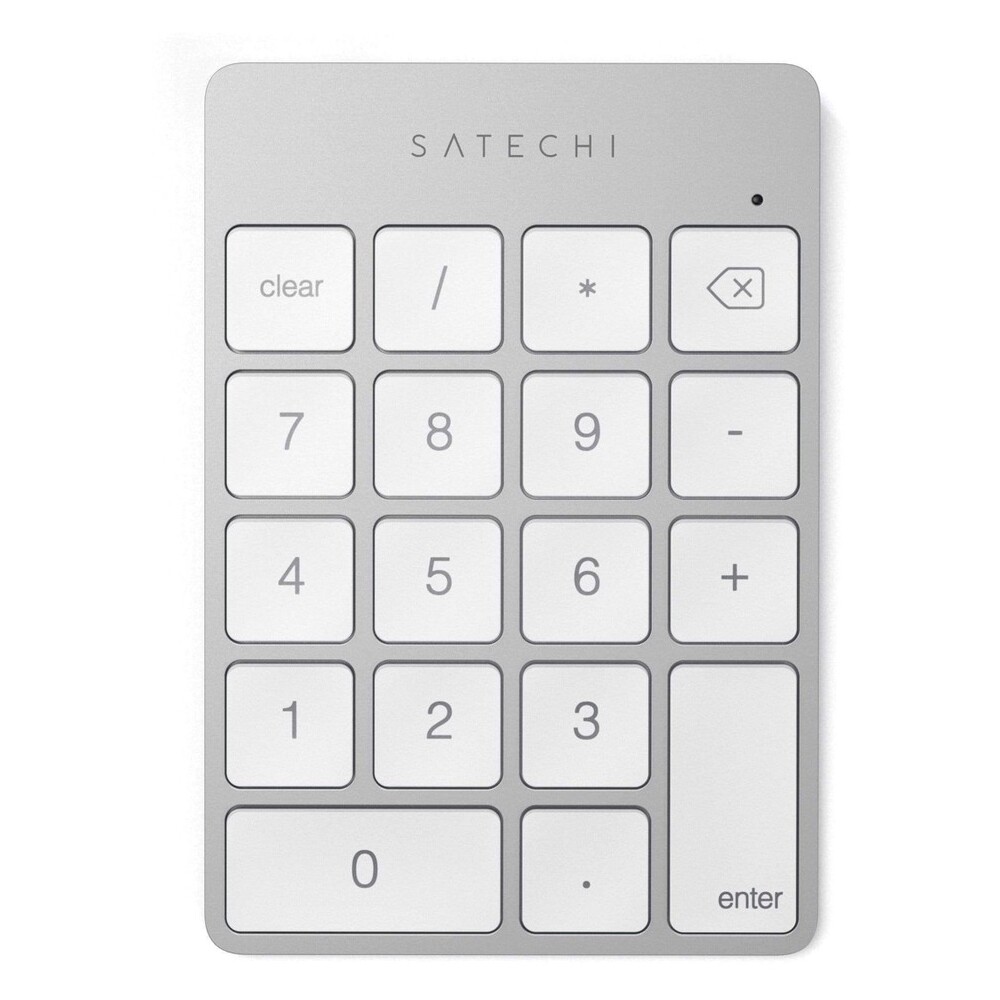 Satechi SLIM bezdrátová číselná klávesnice stříbrná