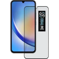 Obal:Me 5D tvrzené sklo Samsung Galaxy A34 5G černé - Ochranné folie a skla
