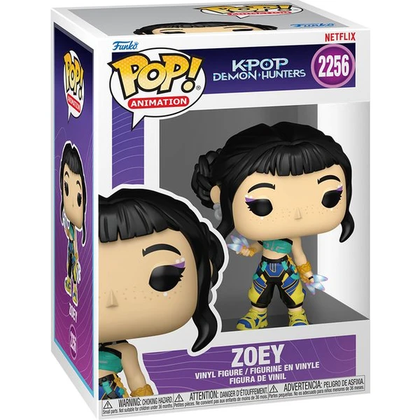 Funko POP! #2256 Animation: K-Pop Demon Hunters - Zoey - Funko POP! - Obrázek 2LWG000K01