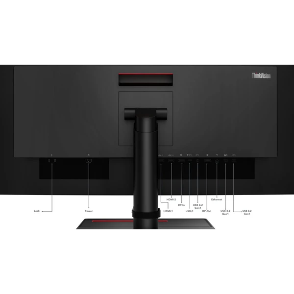 Lenovo ThinkVision P34w-20 zahnutý monitor 34,14" s webkamerou MC50 - Monitory - Obrázek 2M4D300401