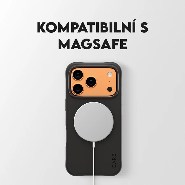 PanzerGlass® CARE Samba kryt s MagSafe Apple iPhone 17 Pro Black - Pouzdra - Obrázek 2MDH000K01