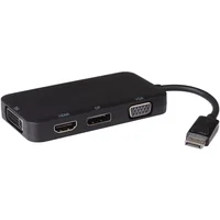 PremiumCord DisplayPort -> DisplayPort/HDMI/DVI-I/VGA redukce 0,2, černá - Kabely a redukce
