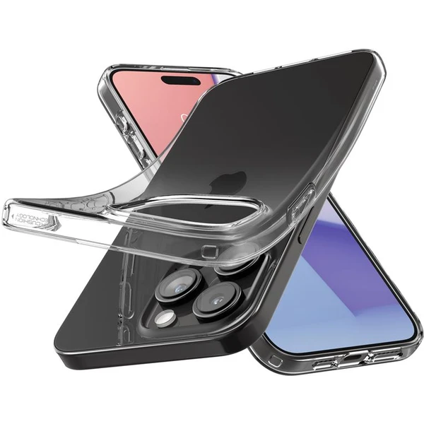 Spigen Liquid Crystal kryt iPhone 15 Pro čirý - Pouzdra - Obrázek 2MZ8000601
