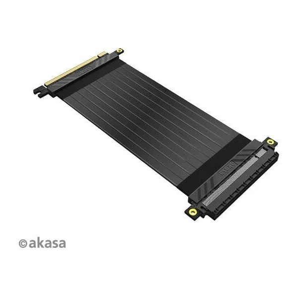 Akasa Riser black X2, 20 cm - Kabely a redukce - Obrázek 2N5X600301
