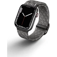 UNIQ Aspen Designer Edition řemínek Apple Watch 46/45/44/42mm Pebble Grey - Řemínky