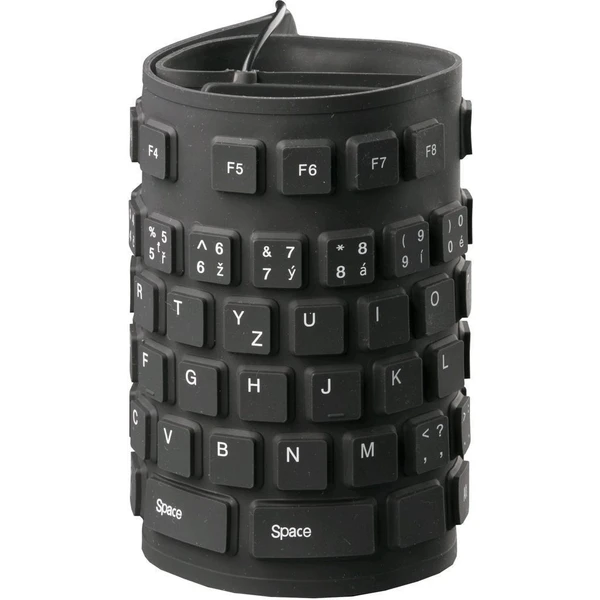 C-TECH FK-01 gelová klávesnice černá - Klávesnice - Obrázek 2PPA100501